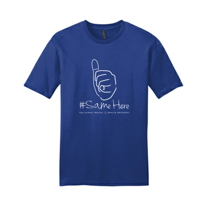 #SameHere Hand Logo Tee - Royal