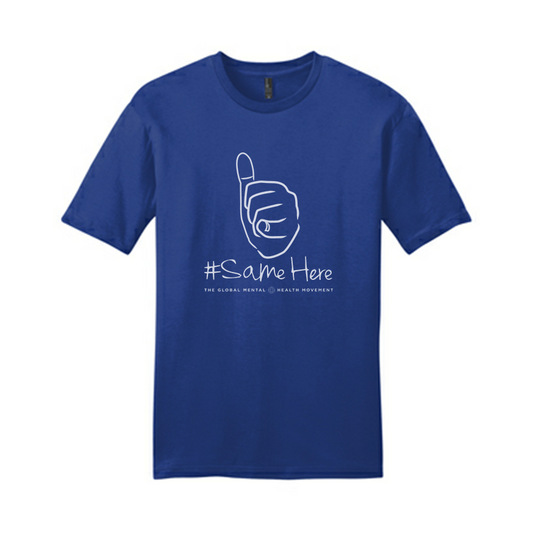 #SameHere Hand Logo Tee - Royal
